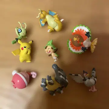 포켓몬 피규어 세트 8체 밤핑 피규어