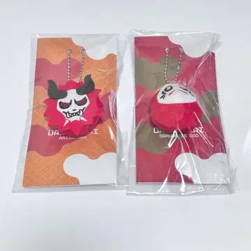 CrazyRaccoon 봉제 인형 키링 달마이즈갓 아리사카