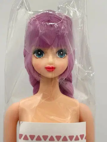 타마키 리카짱 캐슬 오타노시미 인형 빨간색 립 보라색 계열 제니 프렌드