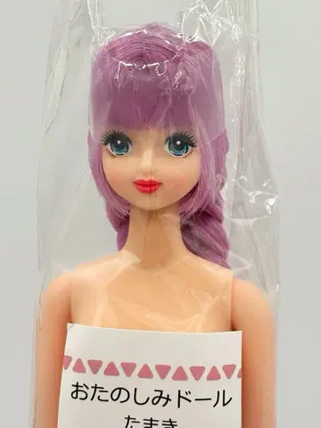 타마키 리카짱 캐슬 오타노시미 인형 빨간색 립 보라색 계열 제니 프렌드