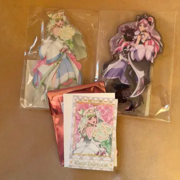 너와 아이돌 프리큐어 감사제 큐어즈 큔 큐어 키스 세트