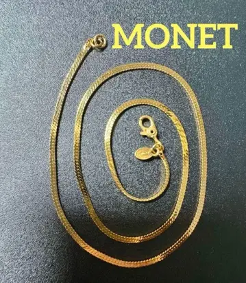 Monet 모네 금 도금 키헤이 목걸이