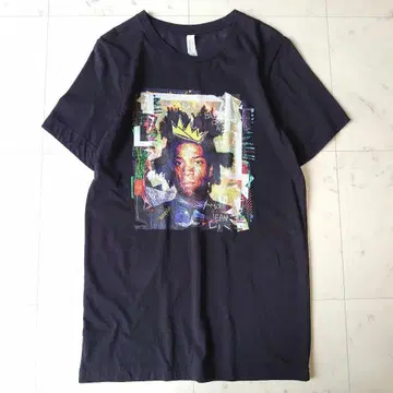 BELLA+CANVAS 베라캔버스 [바스키아] 반팔 티셔츠 M 블랙