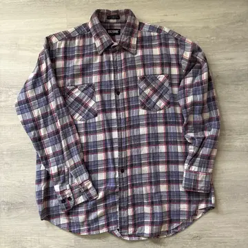 BIG YANK 체크 플란넬 셔츠 80's