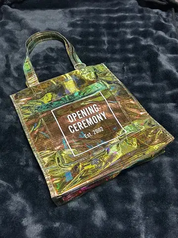 오프닝 세레모니 토트백 홀로