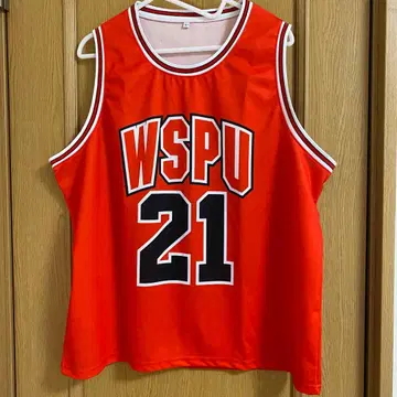 Wurts 농구 유니폼 L 사이즈 빨간색 Wurts