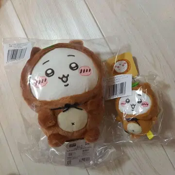새상품 치이카와 너구리다몽 복권 B상 C상 치이카와 2점