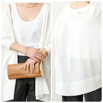 25SS Deuxieme Classe shake code 가디건 화이트