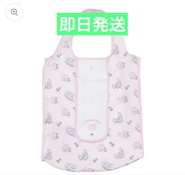 치이카와 Chiikawa Baby 에코백 쌓기 무너졌어 핑크