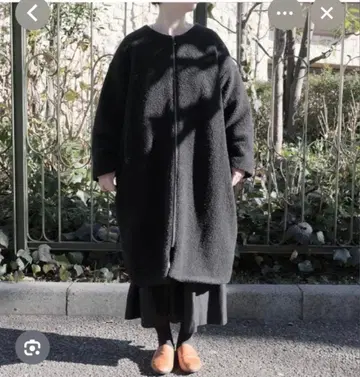 lisette 리제타/에포니느 보아 롱 코트