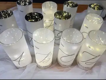 [ 가격 인하 ] 테이블 넘버 12개 테이블 라이트 조명 결혼식 피로연