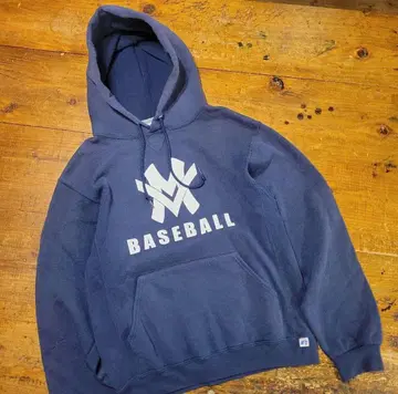 레어 RUSSELL 러셀 양면 프린트 후드 맨투맨 넘버링