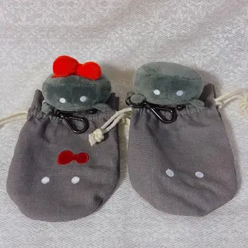 Sky 별을 엮는 아이들 어둠의 게 키링 봉제 인형 배지 2개 세트