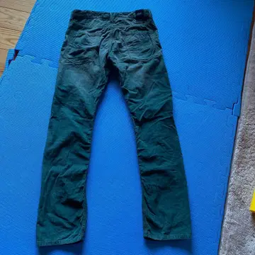 55DSL의 PEARN 슬림핏 팬츠 (올리브 코듀로이)