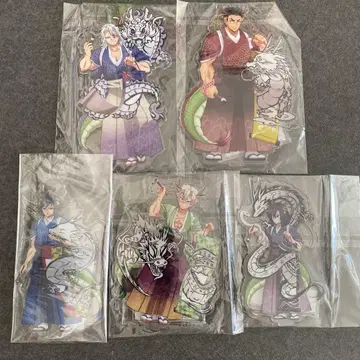 귀멸의 칼날 갑진년 아크릴 스탠드 기유 사네미 이구로 교메이 텐겐