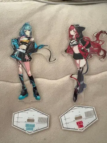 브이스포! 네코타 츠나 시라나미 라무네 아크릴 스탠드 RAGE