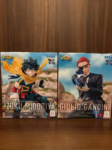 히로아카 XrossLink 피규어 미도리야 이즈쿠 줄리오 간디니 세트