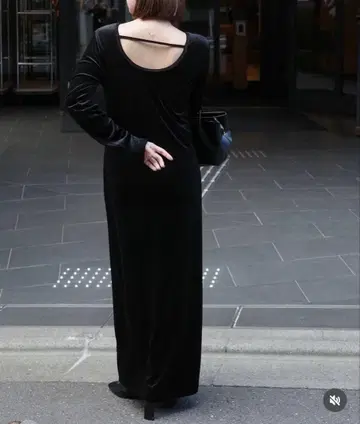 basement online 백산 벨로아 맥시 원피스