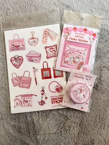 메조피아노 x 키티 씰 마스킹 테이프