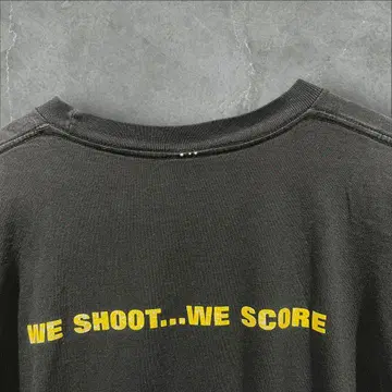 90s IBM 금융 부문 메시지 IT tec 기업 페이드 티셔츠