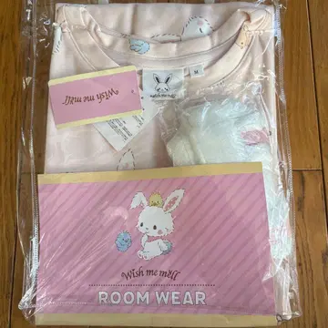 위시미멜 헤어밴드 포함 반팔 룸웨어