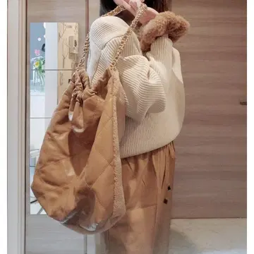 퀼팅 보아 체인 백 비올라 돌로 zara