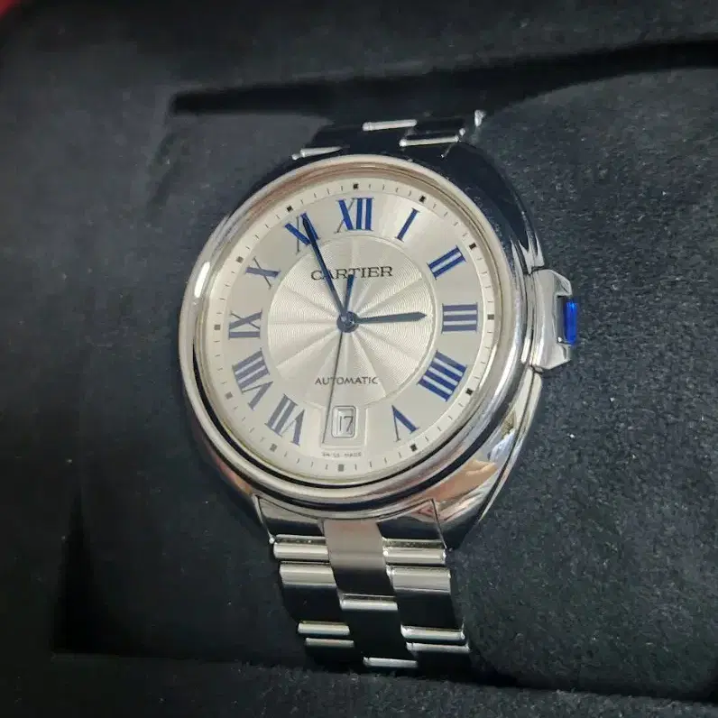 까르띠에 풀세트) 끌레 드 오토매틱 40mm 남성용 풀셋 사진 1