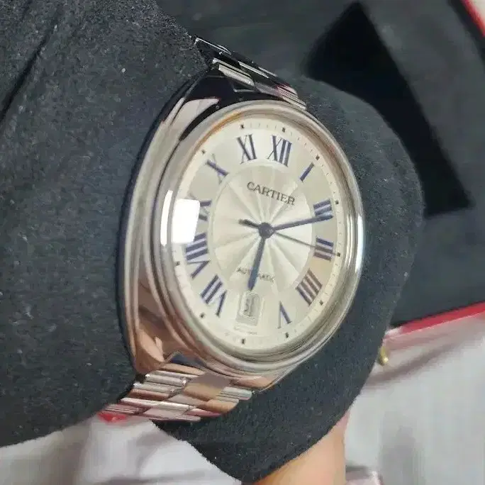 까르띠에 풀세트) 끌레 드 오토매틱 40mm 남성용 풀셋 사진 6
