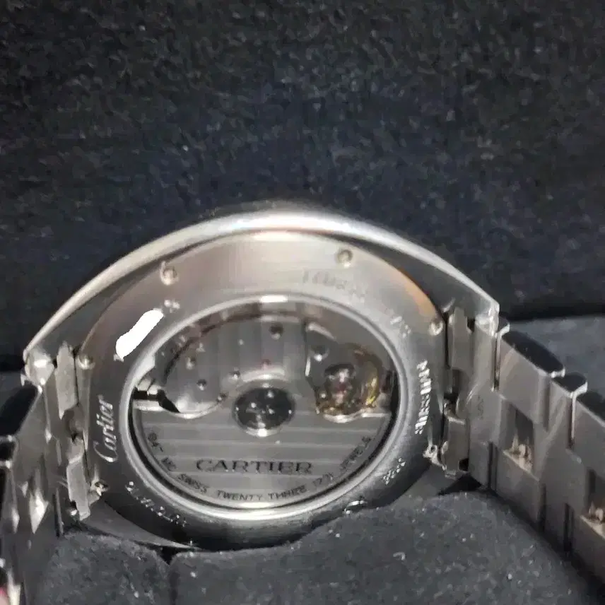 까르띠에 풀세트) 끌레 드 오토매틱 40mm 남성용 풀셋 사진 8