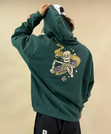 element 후드티 스컬 스케이터 스트릿