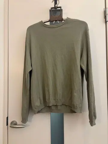 Heugn John 하이 게이지 코튼 크루넥 니트 티셔츠 CUT002