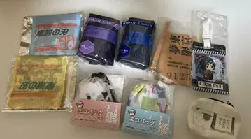 귀멸의 칼날 에코백 패스 케이스 기타 ufotable 로손