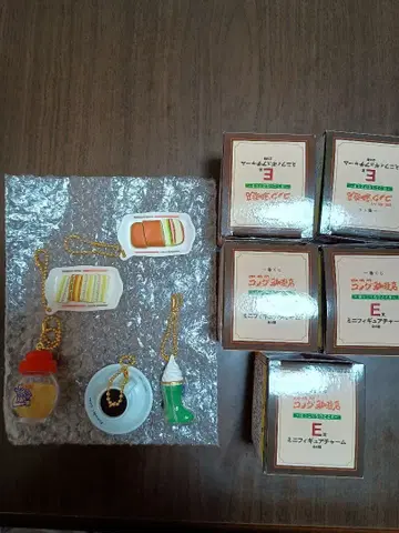 제일복권 코메다 커피점 E상 미니 피규어 참 5종 세트