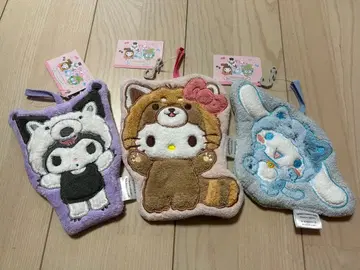 극세사 타월 시마무라 키티 시나모 쿠로미 인형옷