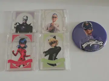 미라큘러스 레이디버그 샤노와르 호크모스 가브리엘 캔 배지