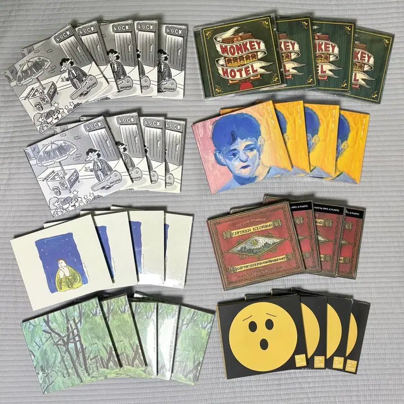 잔나비 cd (몽키호텔, 전설, 환상의 나라, 넌센스, 위아낫레전드 등)