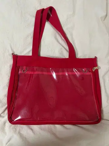 YKSTORE 숄더 이타백 A4 빨간색