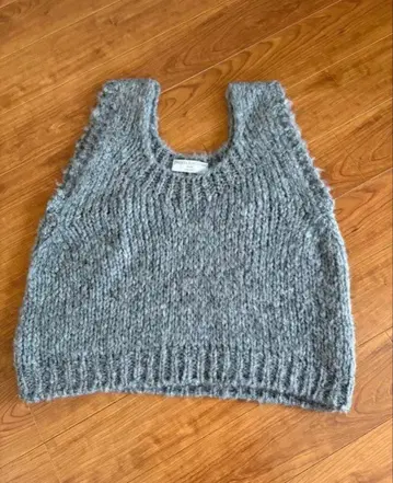 미사용품 트리코 진 마르크 모헤어 블렌드 니트