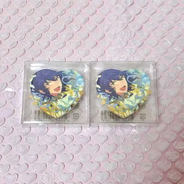 앙스타 츠무기 화이트데이 하트 캔뱃지