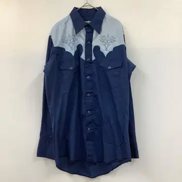 Wrangler 랭글러 COWBOY CU 긴팔 웨스턴 셔츠
