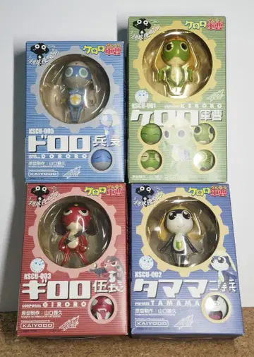 개구리 중사 케로로/케로로/타마마/기로로/도로로/액션 피규어