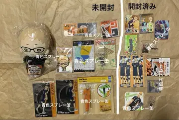 하이큐 츠키시마 케이 굿즈 20점 니토탄 아크릴 스탠드 키링 바보카