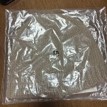 LAGUA GEM 베이지 니트 모자