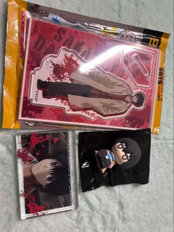 사카모토 데이즈 나구모 아크릴 스탠드 아크릴 블록 러버 피규어