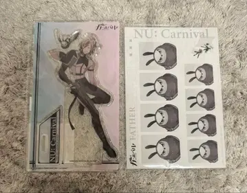 누카니 Nu 카니발 레이 아크릴 스탠드 증명사진 가라오케의 철인