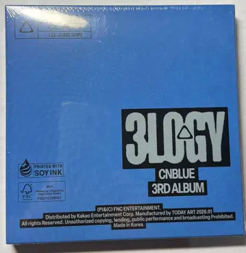 CNBLUE 3LOGY BANDANA Ver. 미개봉 새상품
