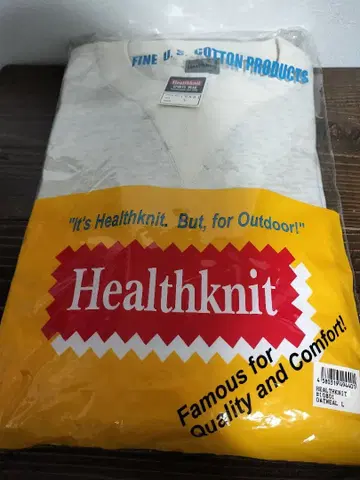 [ 미사용 ] 크루넥 스웨트 #10801 오트밀 L