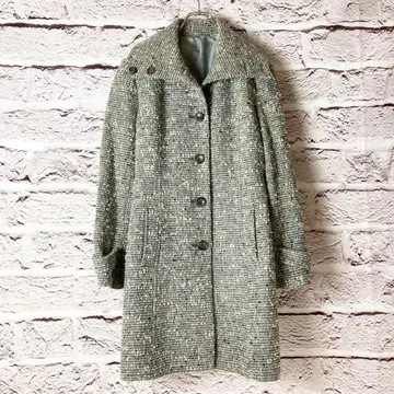 zz1182:advance 롱 코트 그레이 S