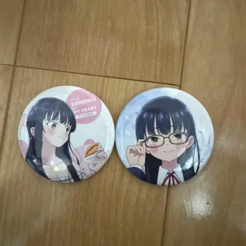 나의 마음의 위험한 녀석 야마다 안나 캔뱃지 패밀리마트 복권 메이트