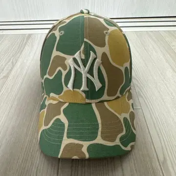 '47 포티세븐 NY 양키스 카모 무늬 캡 카모플라쥬 그린